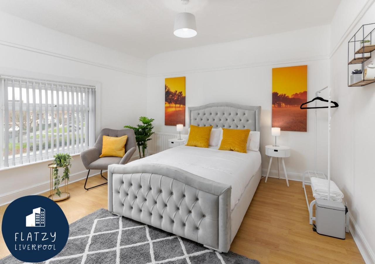 Flatzy - 6 Bed Oasis Close To Football Stadiums Liverpool Bagian luar foto