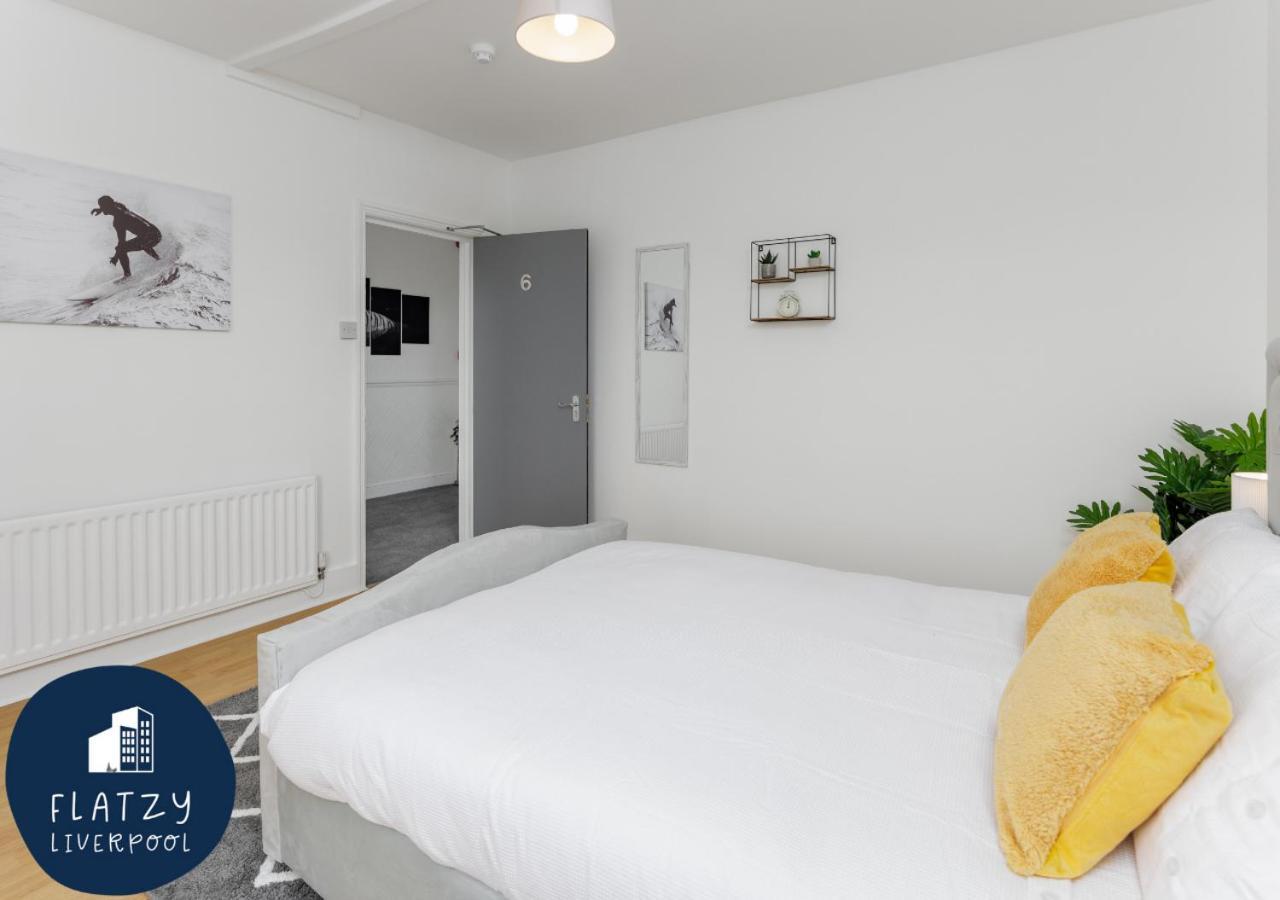 Flatzy - 6 Bed Oasis Close To Football Stadiums Liverpool Bagian luar foto