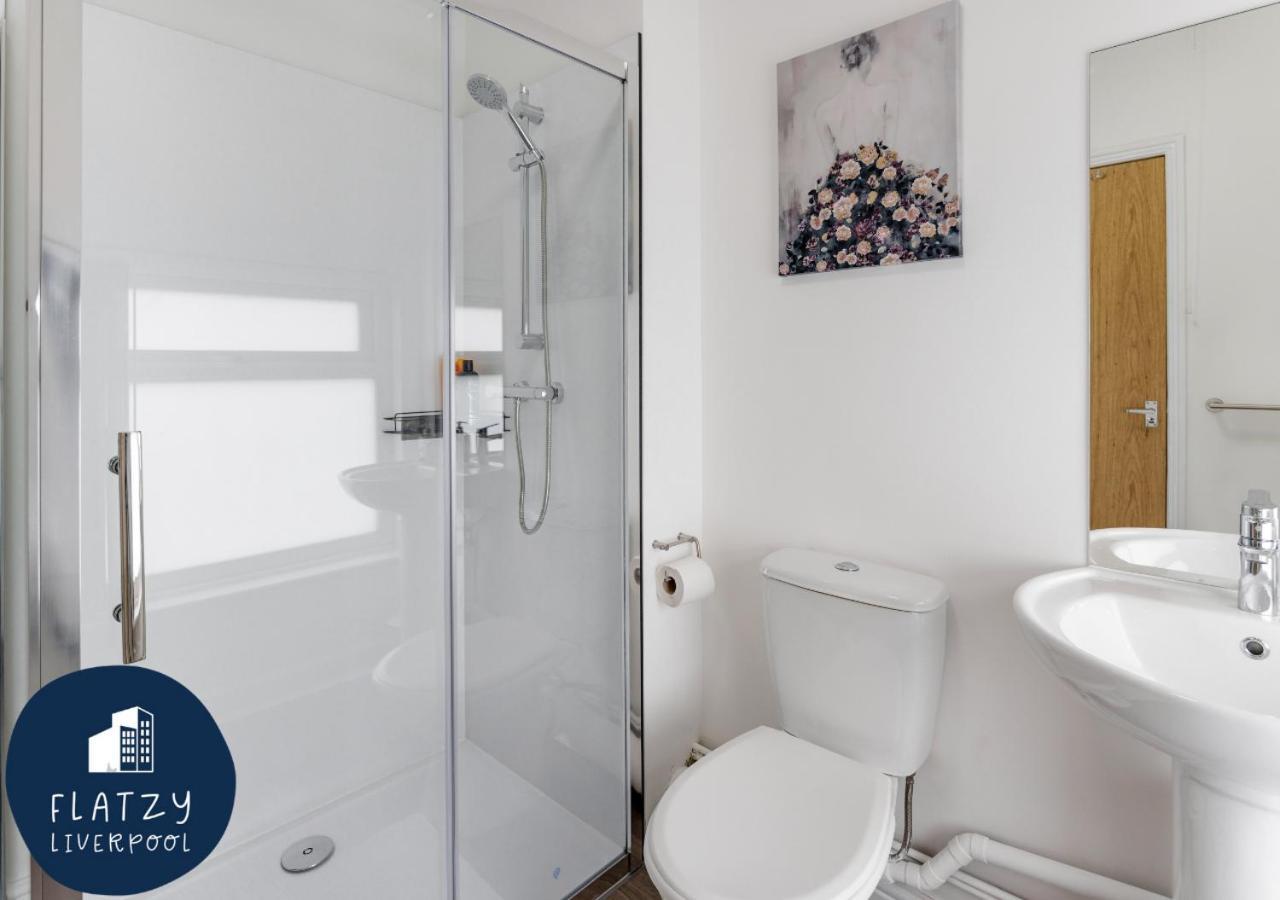 Flatzy - 6 Bed Oasis Close To Football Stadiums Liverpool Bagian luar foto