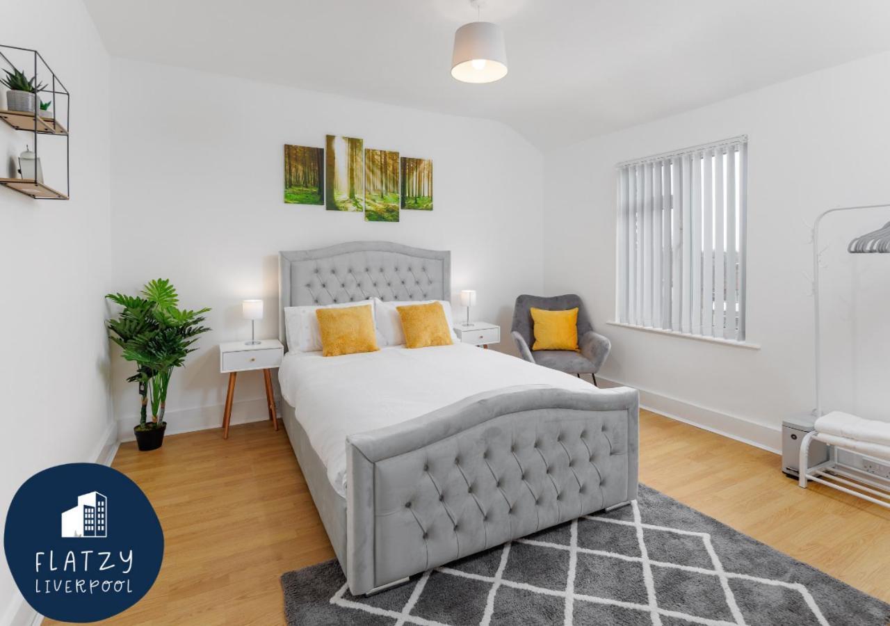 Flatzy - 6 Bed Oasis Close To Football Stadiums Liverpool Bagian luar foto